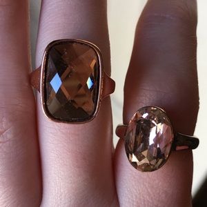Rose gold boutique rings